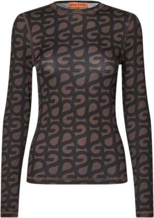 2244 Stocking Jersey, Elastic Long Sleeve Top