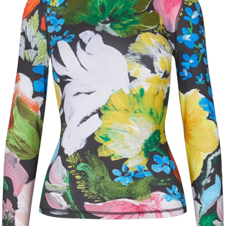 2244 Stocking Jersey, Elastic Long Sleeve Top