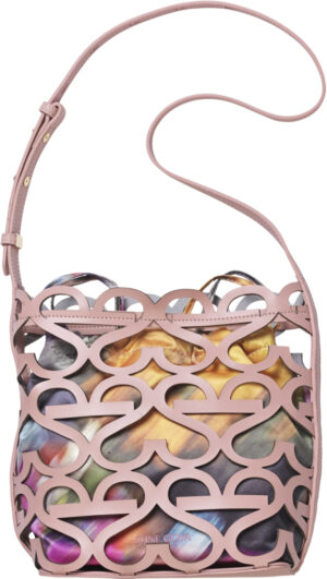 2374 Small Tote, Cut Out Logo Tote