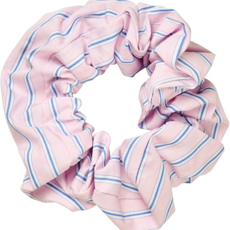2405 Multistripe Shirting, Scrunchie