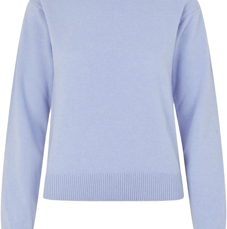 2469 Wool, Ruffled Crewneck Sweater