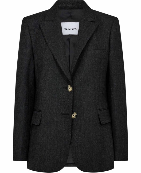 3596 Tweed Ginette Pointy Blazer