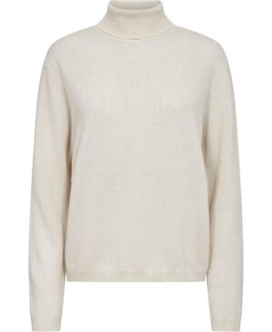 5659 Delmy Roll LS High-neck Knit