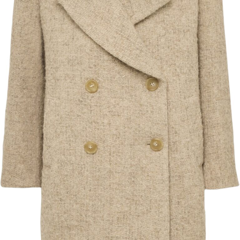 Sand Copenhagen 7503 Anke (Dobbelt knapning og ekstra stort revers, Fremstillet i Italien) Frakker