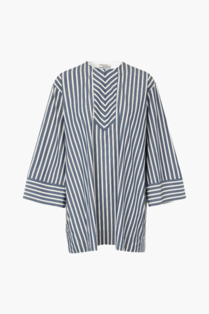 Abi Dress - Blue CPH Stripe - Baum und Pferdgarten - Stribet L
