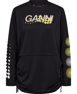 Active Mesh Layered Long Sleeve Ts