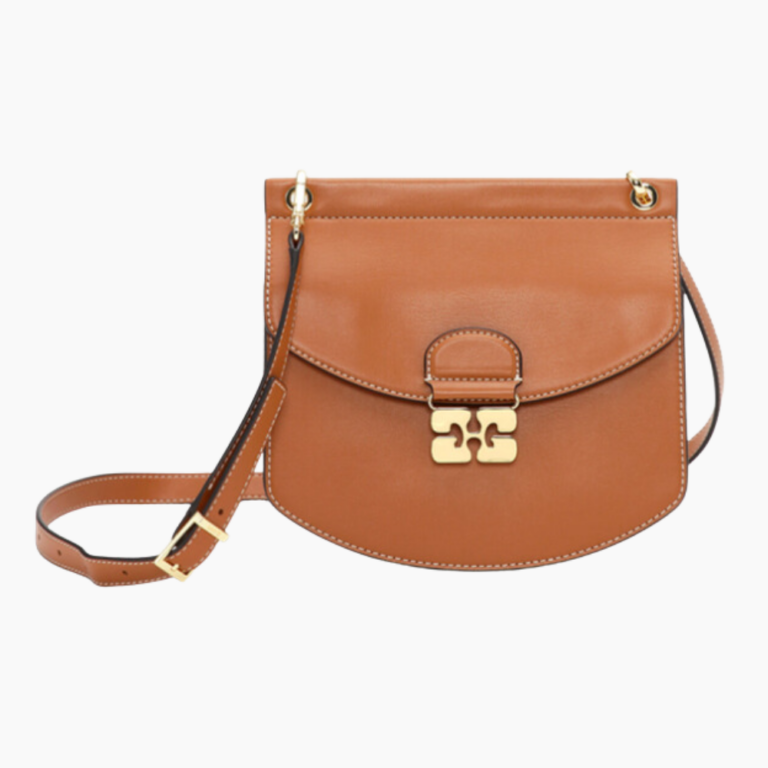 Apo-G Bag Small A6448 - Caramel Café - GANNI - Brun One Size