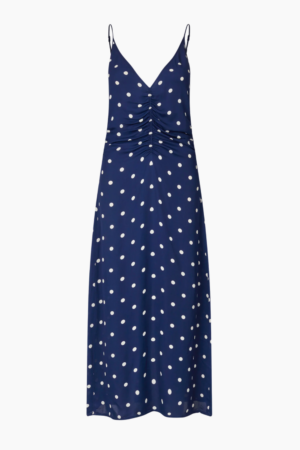 Atalia Dress - Navy Creme Dot - Baum und Pferdgarten - Navy L