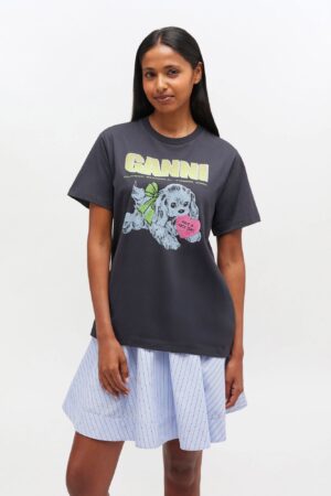 Basic Cotton Jersey Neon Puppy Tsh
