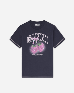 Basic Cotton Jersey Raspberry - Phantom