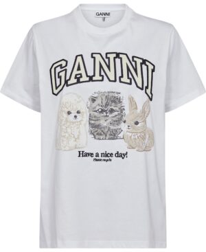 Basic Cotton Jersey Teddy Relaxed T