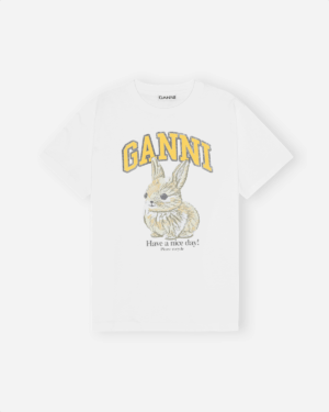 Basic Jersey Baby Bun Relaxed T-shirt - Bright White