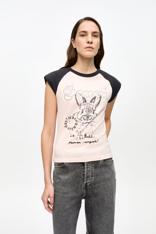 Basic Jersey Bunny Raglan Tshirt