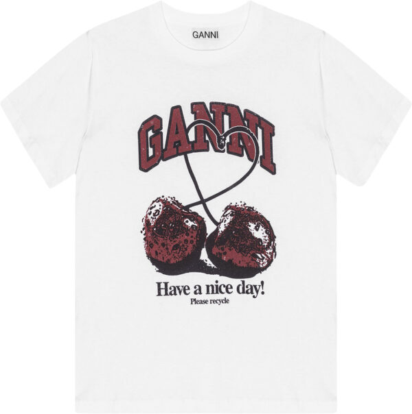 Basic Jersey Cherry Relaxed Tshirt