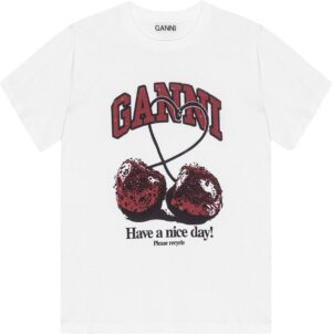 Basic Jersey Cherry Relaxed Tshirt