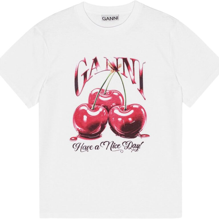 Basic Jersey Cherry Relaxed Tshirt