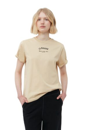 Basic Jersey Ganni Relaxed Tshirt