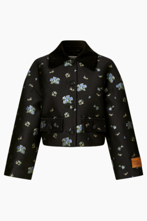 Bebeth Jacket - Black Small Flower - Baum und Pferdgarten - Blomstret XS