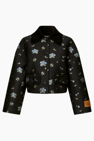 Bebeth Jacket - Black Small Flower - Baum und Pferdgarten - Blomstret XS