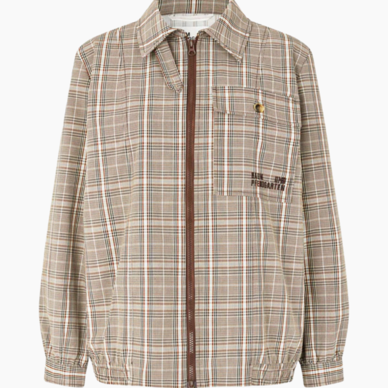 Beline Jacket - Brown Mini Check - Baum und Pferdgarten - Brun L