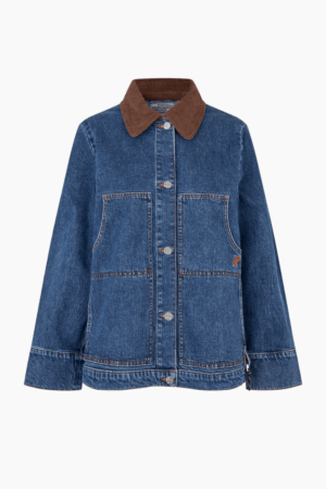 Benilda Jacket - Dark Blue Denim - Baum und Pferdgarten - Blå XS