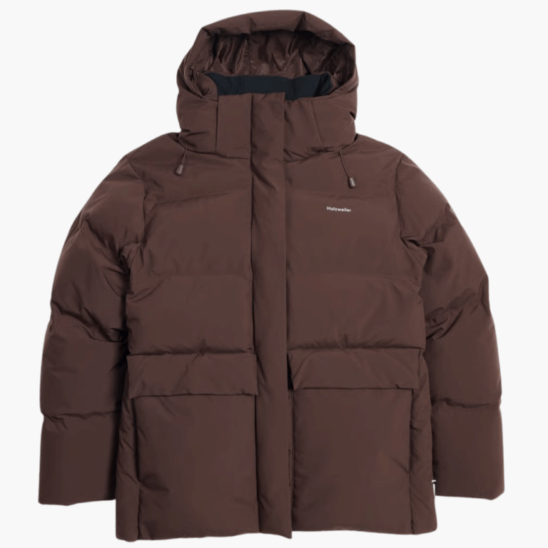 Besseggen Down Jacket - Brown - Holzweiler - Brun M