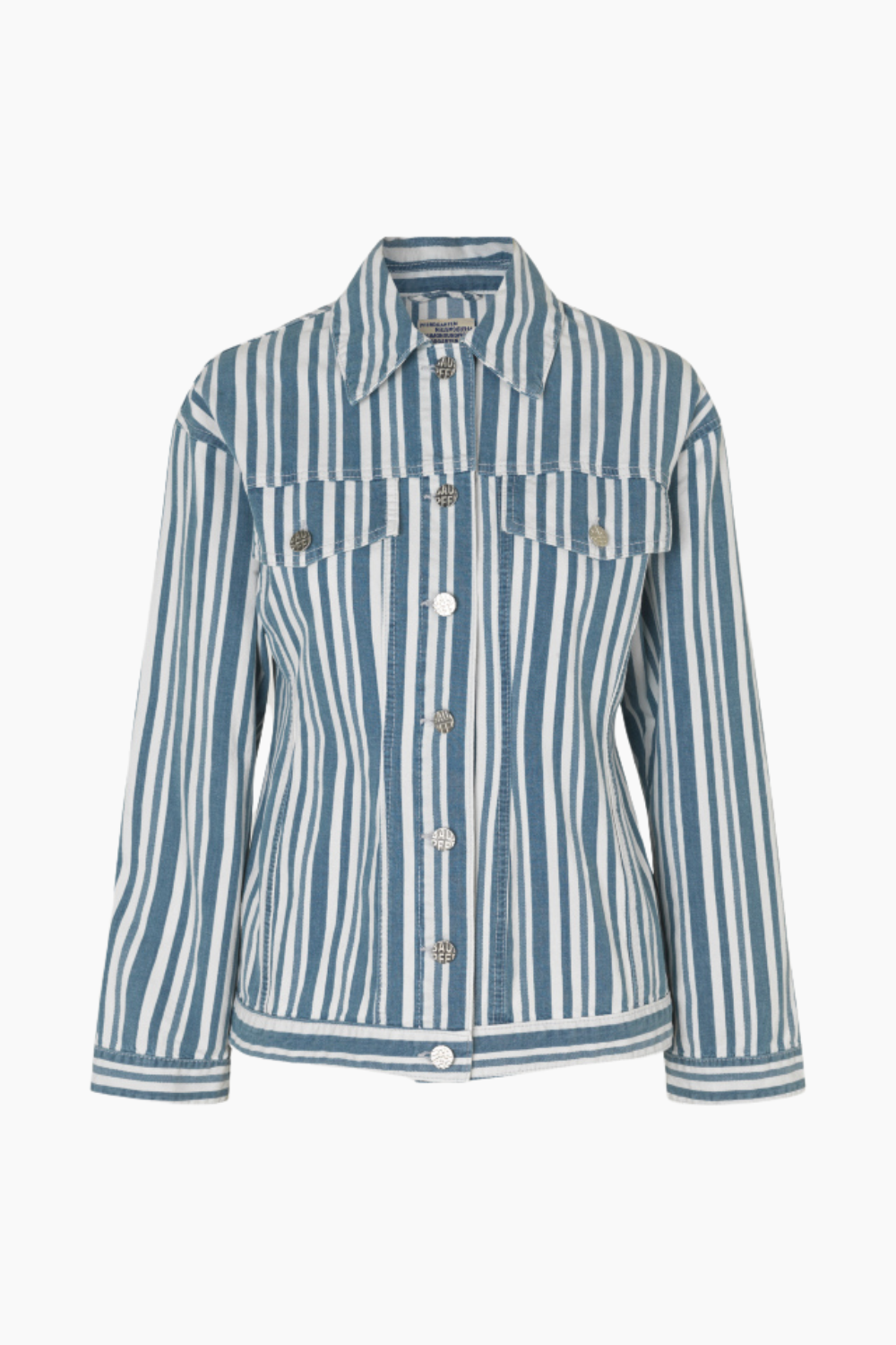 Billie Jacket - Striped Spring Denim - Baum und Pferdgarten - Stribet M