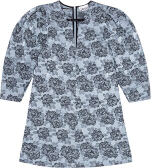 Botanical Jacquard Ashaped Mini Dr