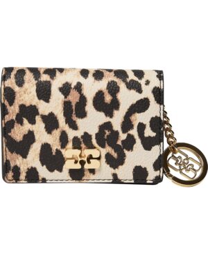 Bou Card Holder With Flap Printed G