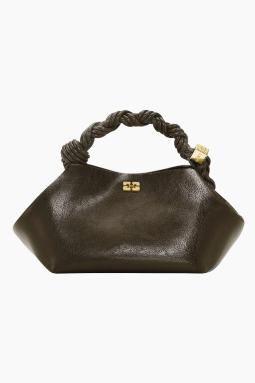 Bou Crinkle Oleatex B2100035 - Dark Olive - GANNI