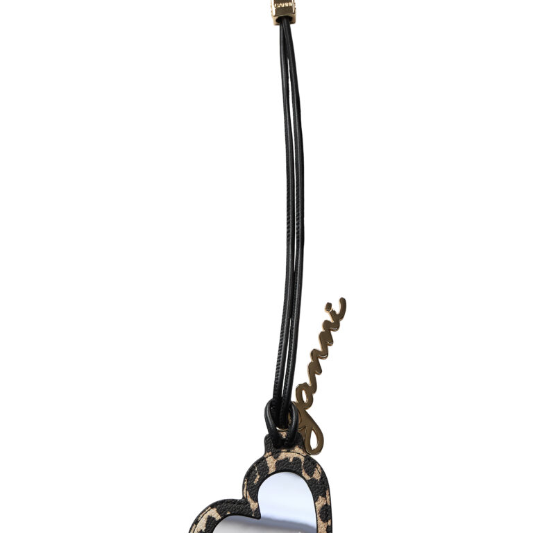 Bou Heart Mirror Printed Grained