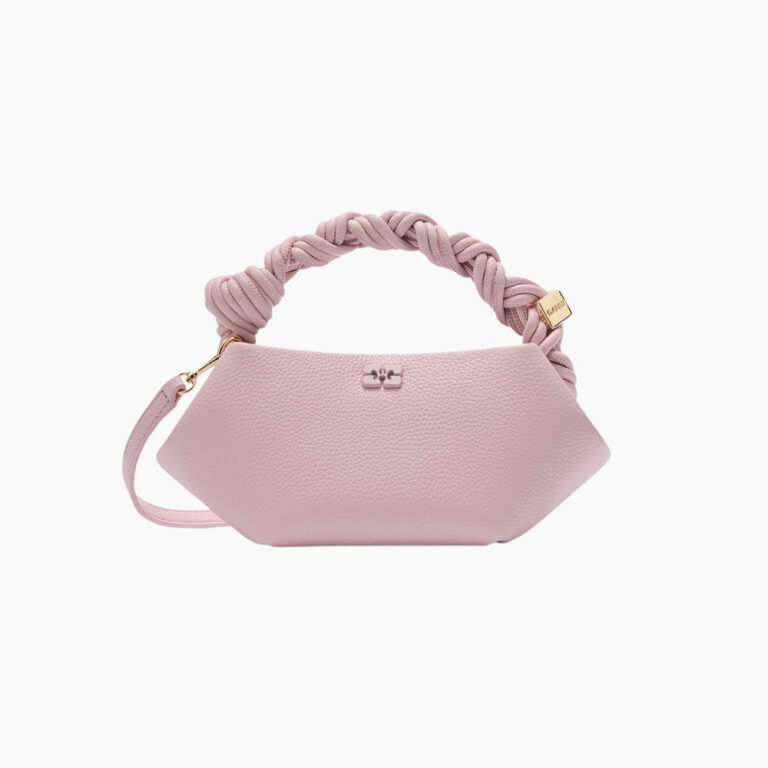 Bou Mini Grained B2100041 - Chalk Pink - GANNI - Lyserød One Size