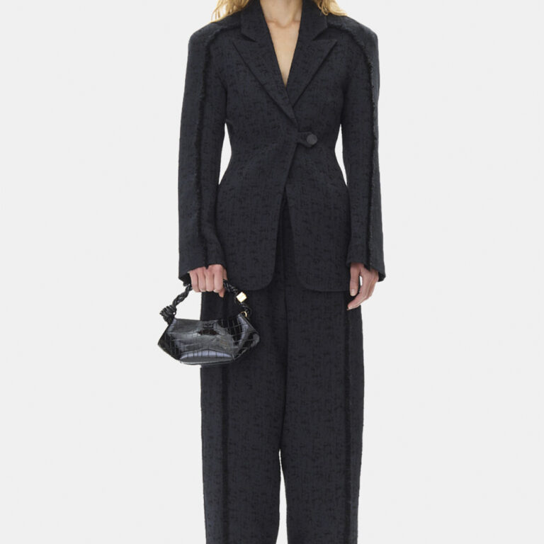 Boucle Suiting Blazer