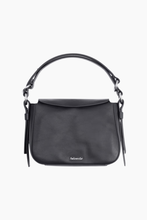 Bud Leather Bag Midi - Black - Holzweiler