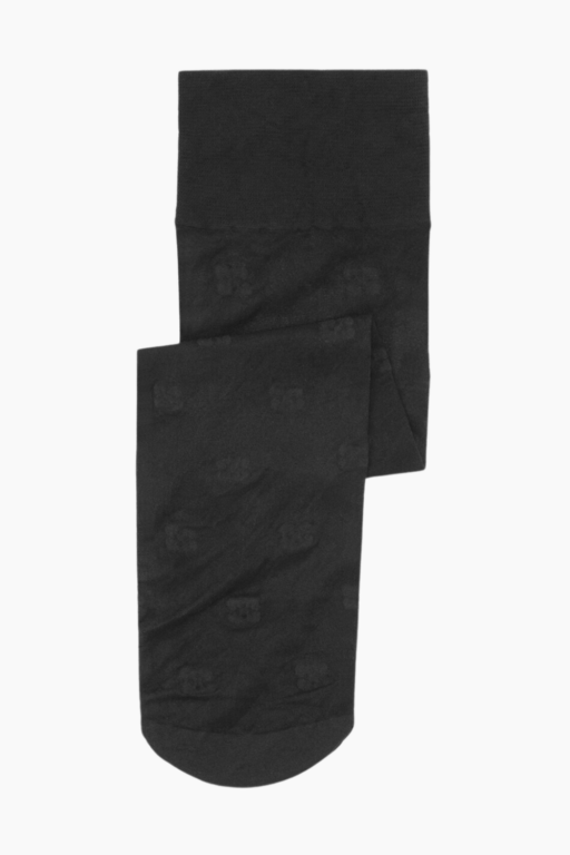 Butterfly Lace Socks A5535 - Black - GANNI