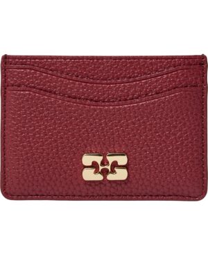 Card Holder Grained Gold