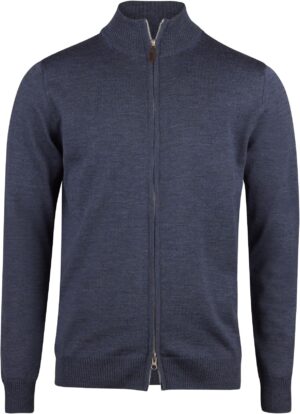 Cardigan Knitted Fullzip Merino Wool