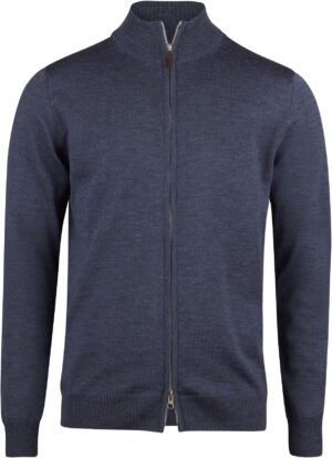 Cardigan Knitted Fullzip Merino Wool