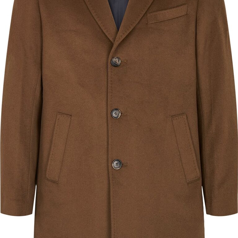 Sand Cashmere Coat Sultan New Frakke