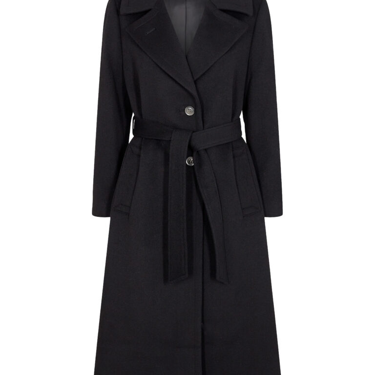 Cashmere Coat W Clareta Belt Long
