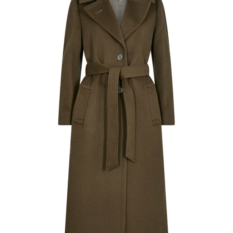 Cashmere Coat W Clareta Belt Long