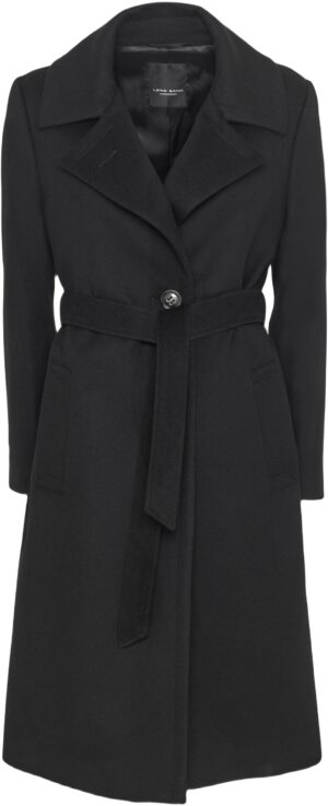 Cashmere Coat W Clareta Belt Midi
