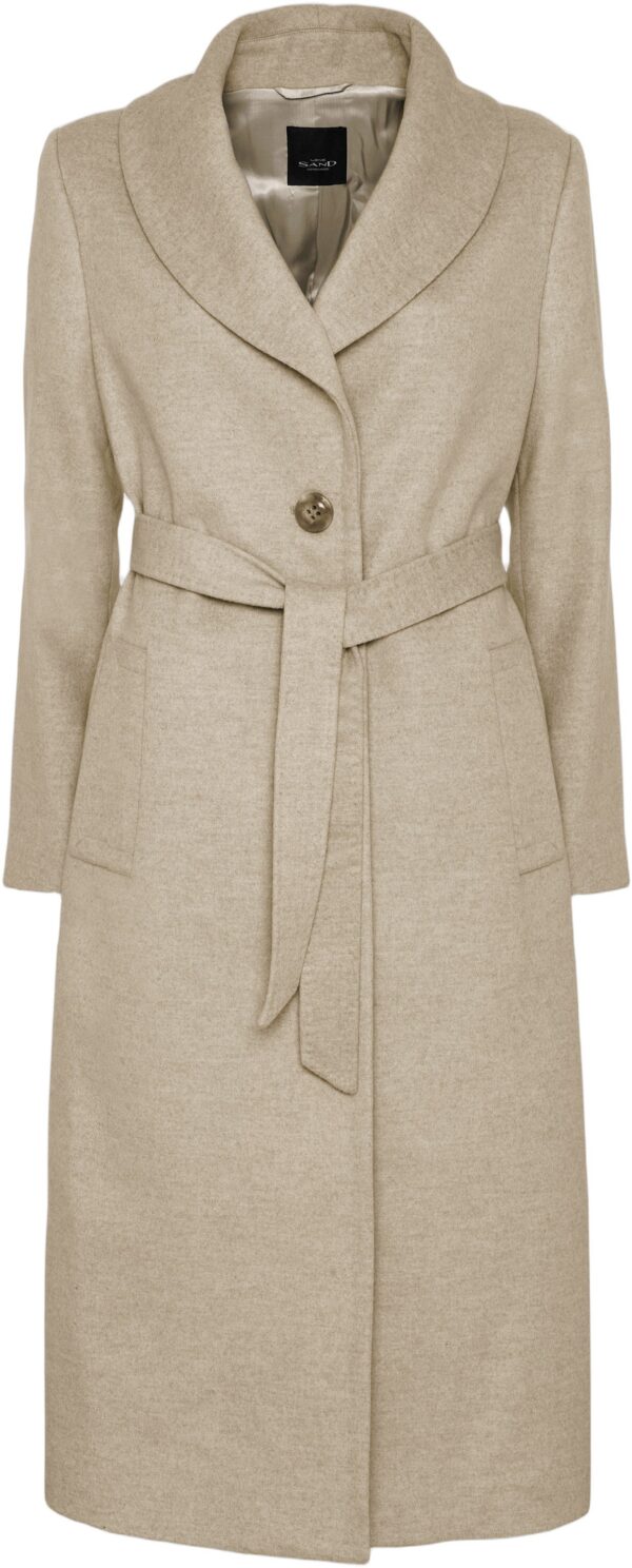 Cashmere Coat W Clareta Shawl