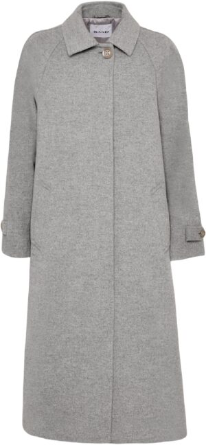 Cashmere Coat W Safran W
