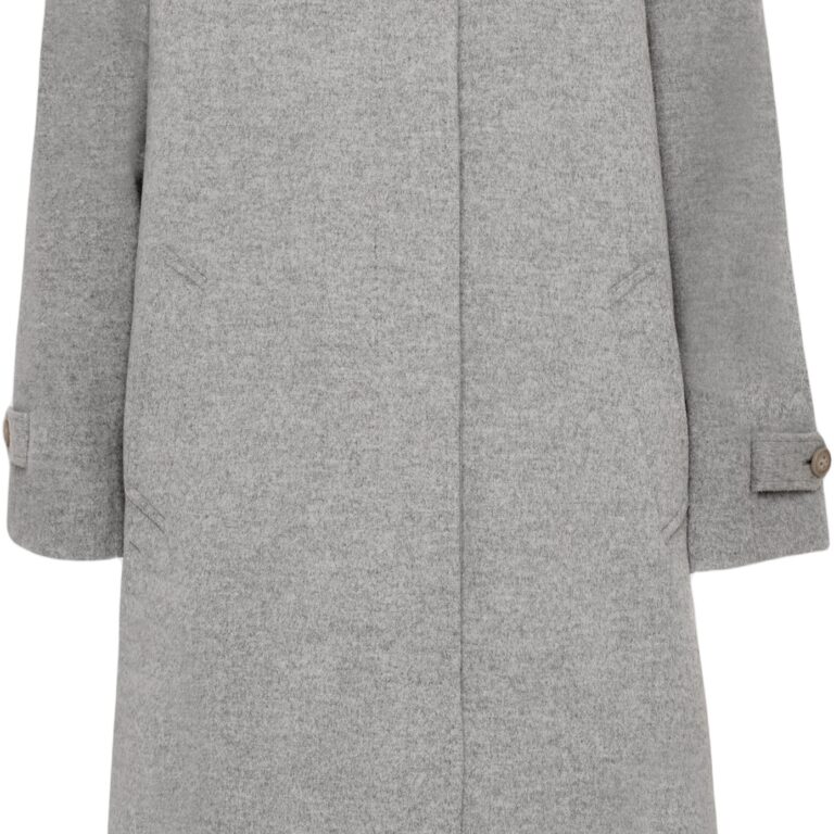 Cashmere Coat W Safran W
