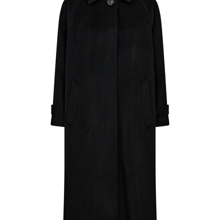 Cashmere Coat W Safran W