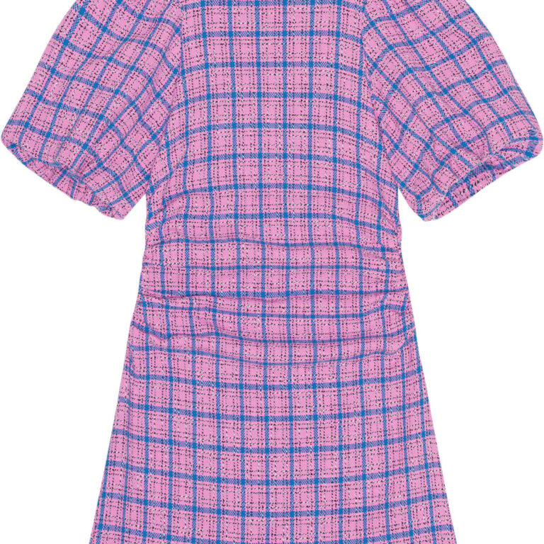 Check Suiting Mini Dress