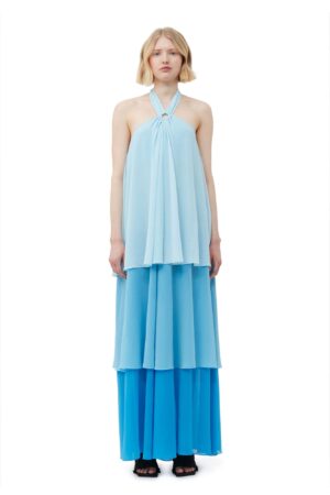 Chiffon Layer Maxi Dress