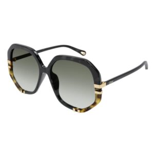 Chloe CH0105S Solbriller - Firkantede Sort