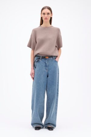 Cocoon Denim Pants